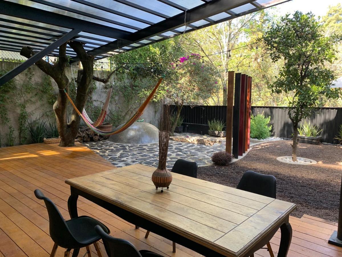 Villa Mi Refugio San Angel Città del Messico Esterno foto