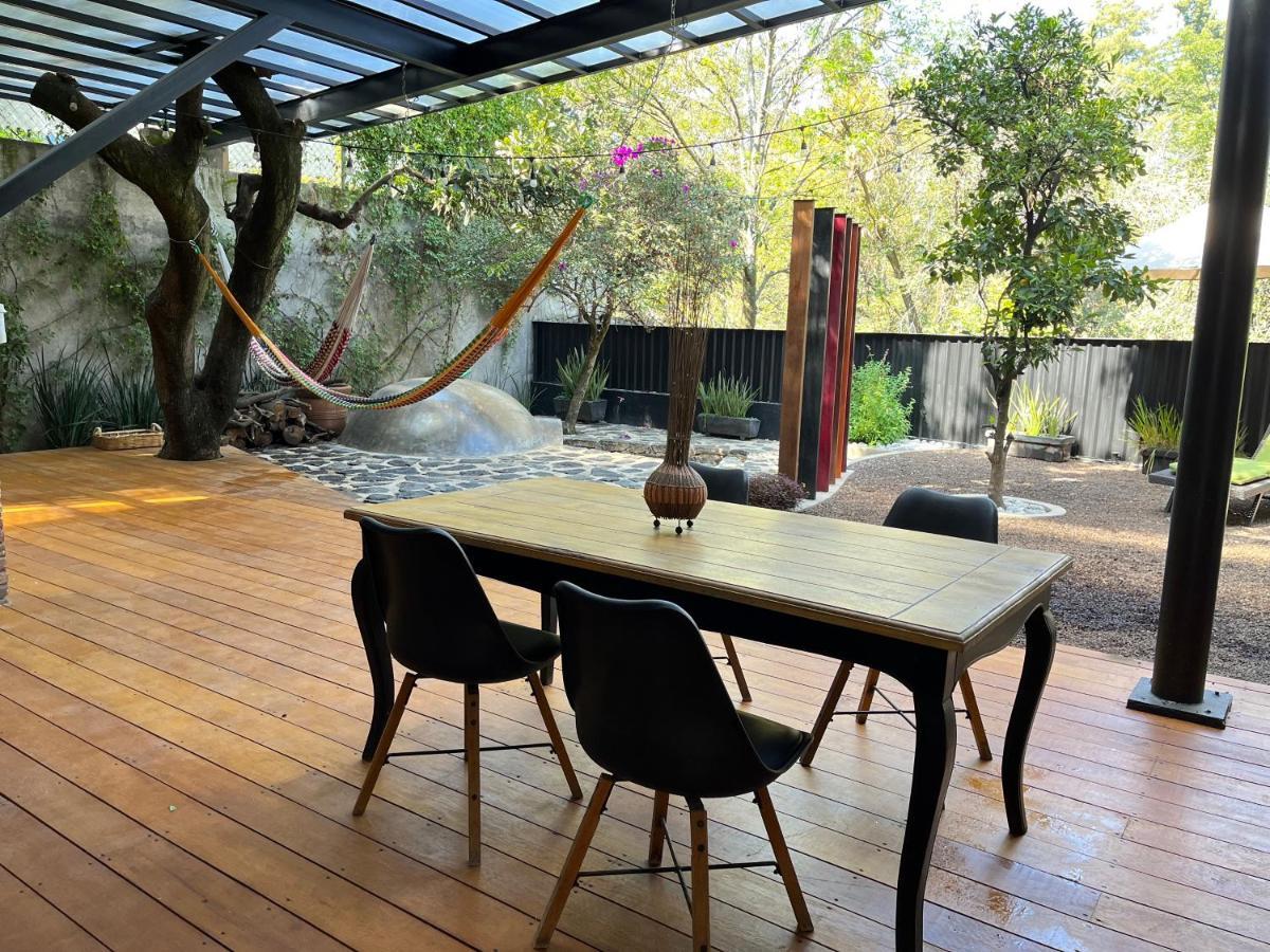 Villa Mi Refugio San Angel Città del Messico Esterno foto