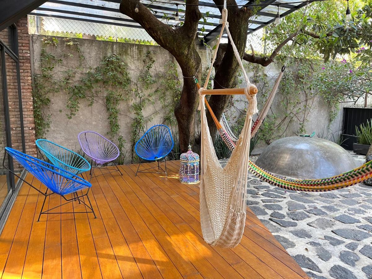 Villa Mi Refugio San Angel Città del Messico Esterno foto